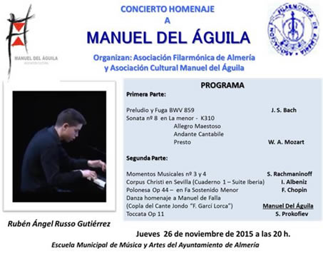 Concierto homenaje en el IX aniversario de su muerte