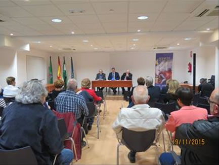Presentación del libro del centenario de Manuel del Águila